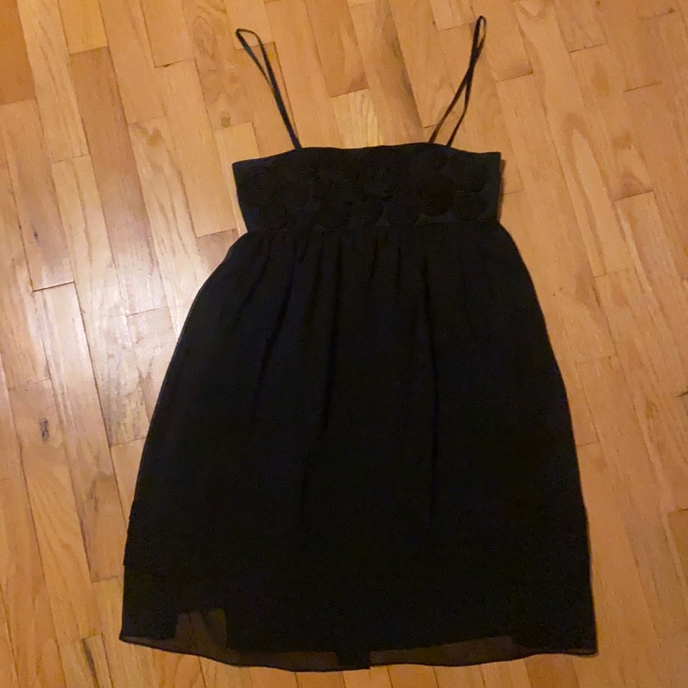 BCBG black mini dress